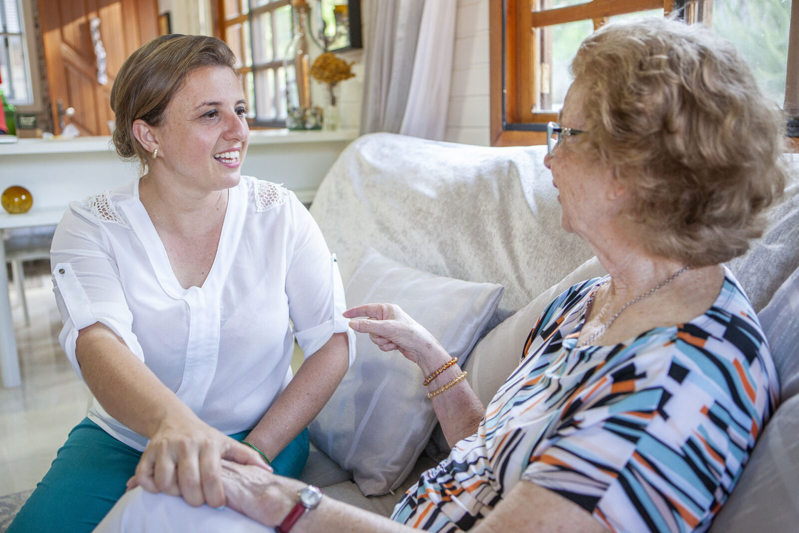 Home mental care psychotherapy session